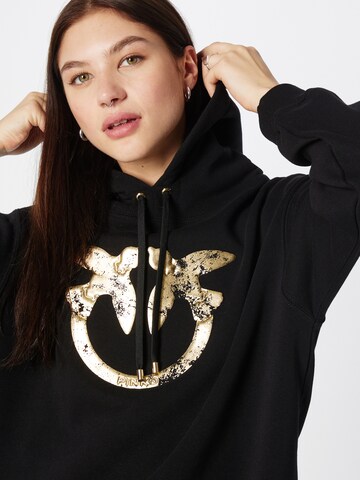 PINKO Sweatshirt 'SKYPE' in Black