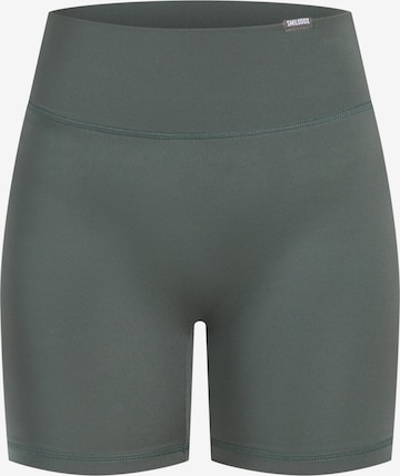 Smilodox Slimfit Sportbroek in Groen: voorkant