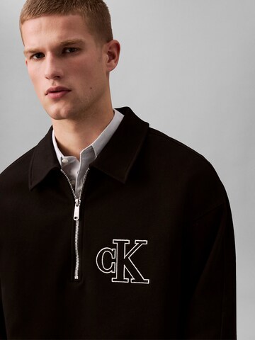 Calvin Klein Jeans Sweatshirt in Schwarz