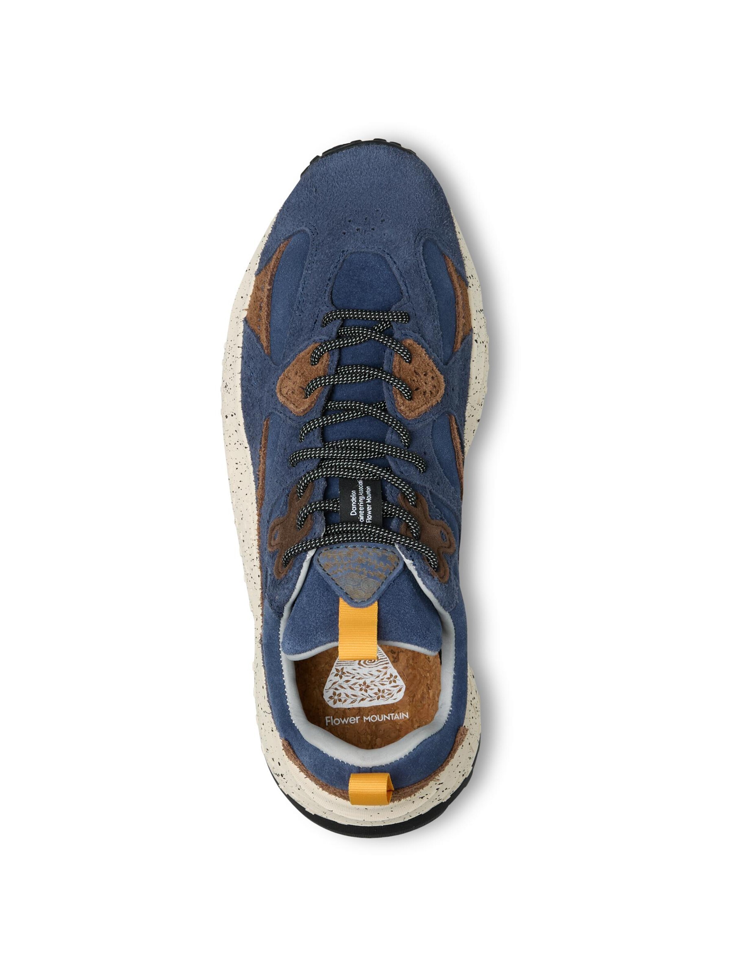 Flower Mountain Sneakers laag 'WAVE MAN' in Blauw: voorkant