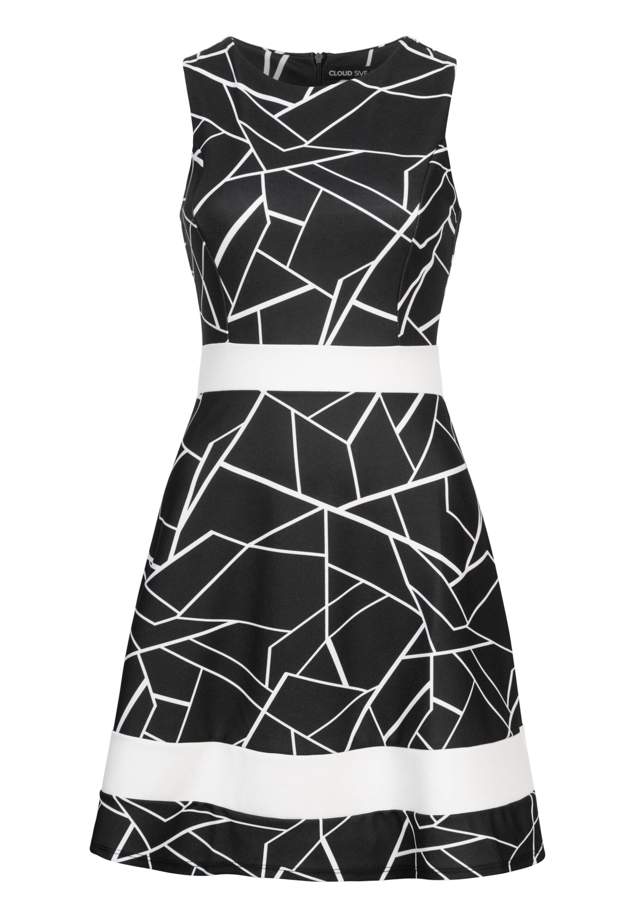 Cloud5ive Dress in Black: front