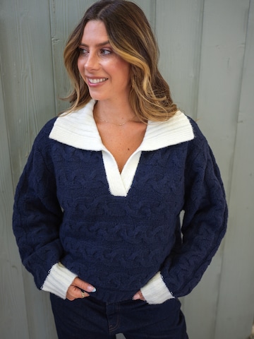 noar studios Pullover in Blau