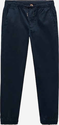 MANGO KIDS Tapered Pants 'FELI' in Blue: front