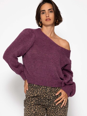 SASSYCLASSY Oversized Sweater in Purple