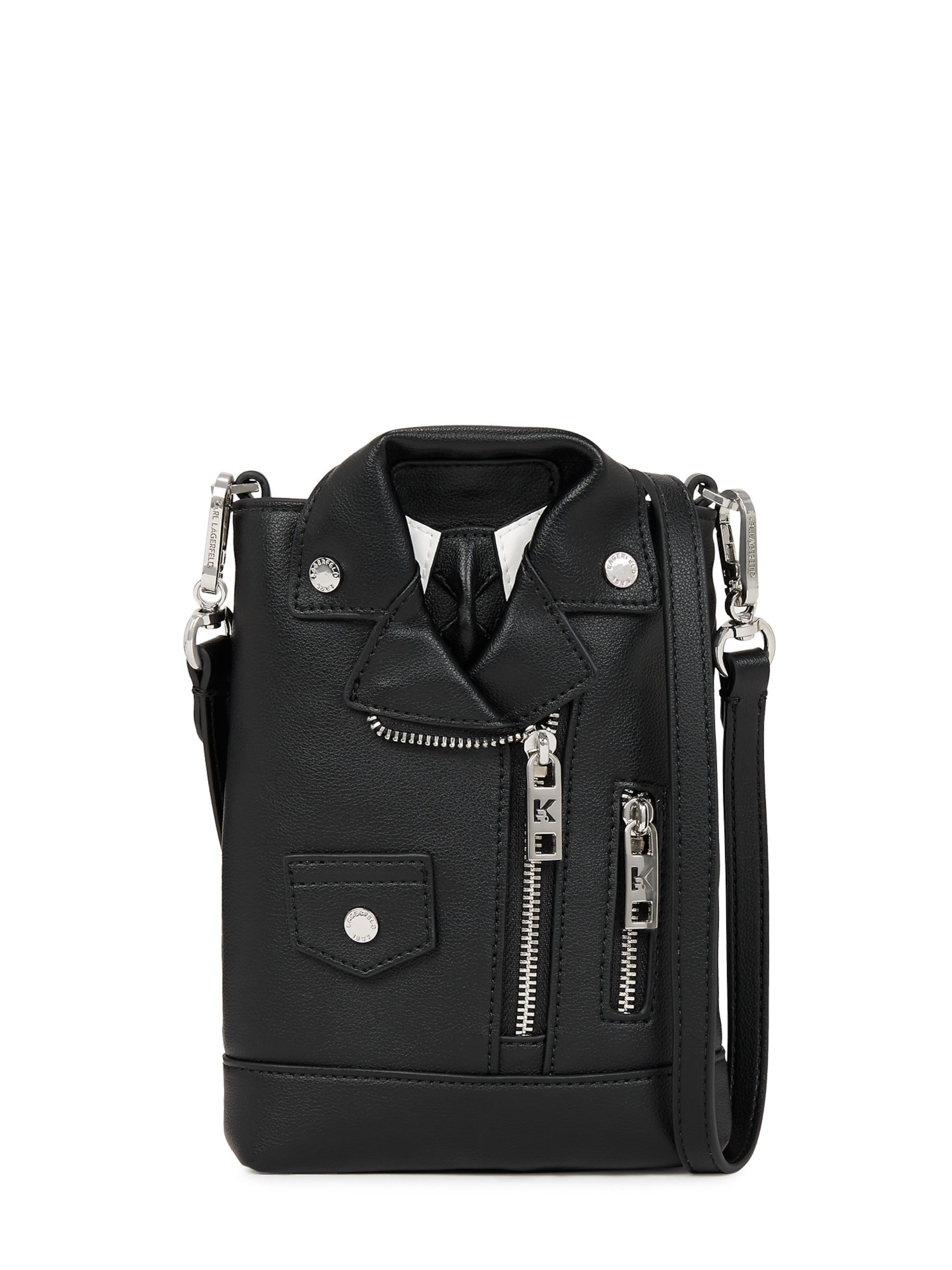Karl Lagerfeld Crossbody bag in Black: front