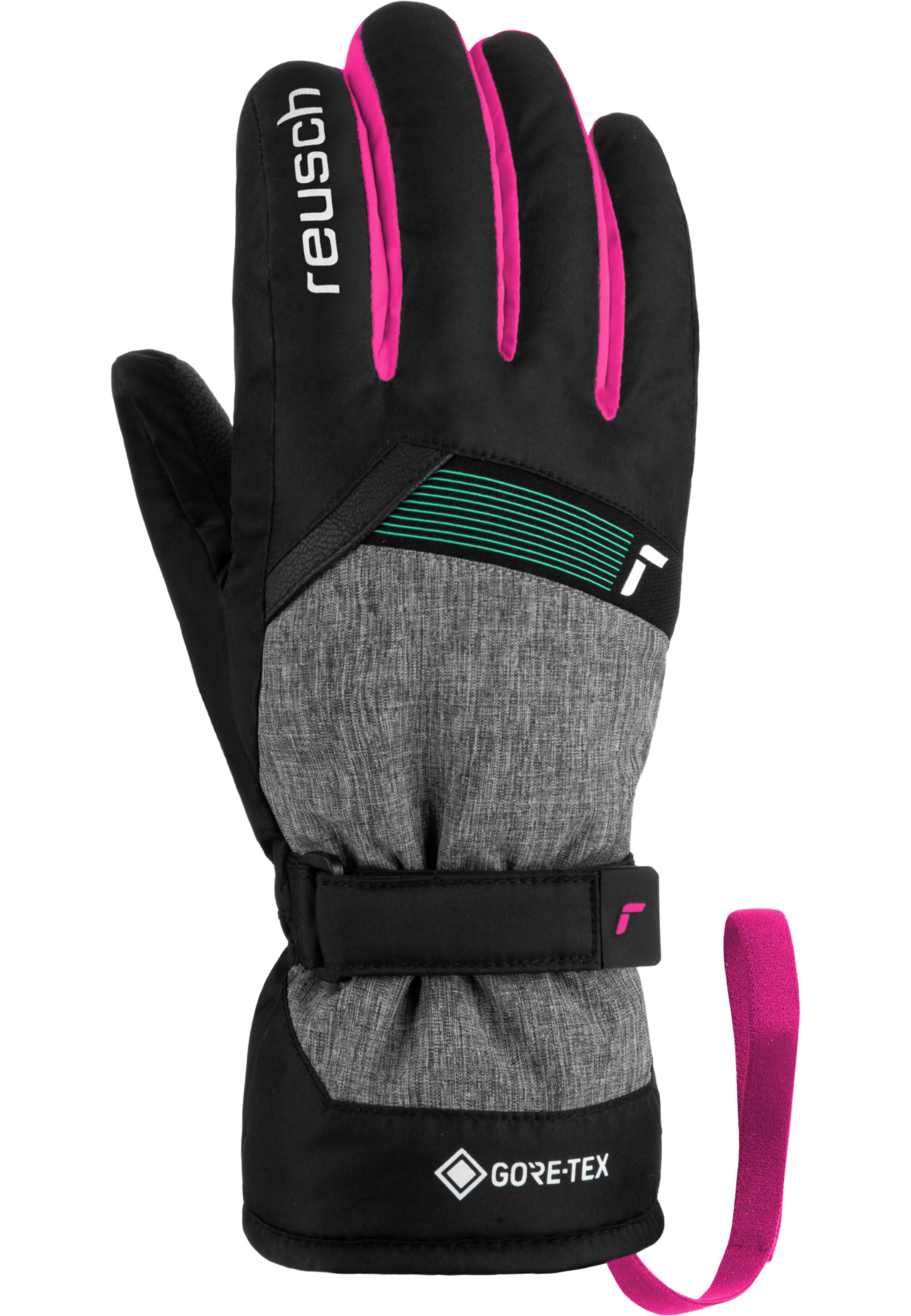 REUSCH Athletic Gloves 'Flash GORE-TEX' in Black