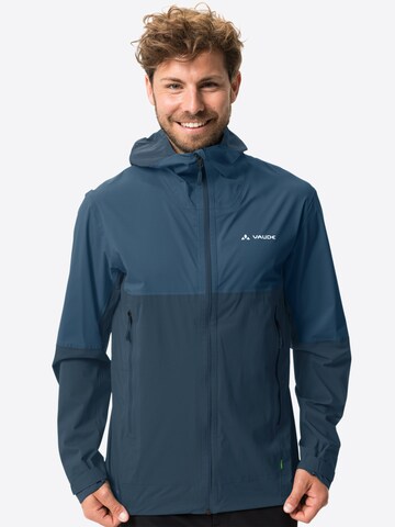 VAUDE Outdoorjas 'Simony' in Blauw: voorkant