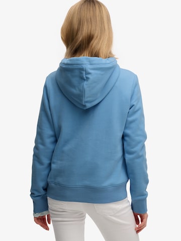 Superdry Sweatshirt 'ESSENTIAL' i blå