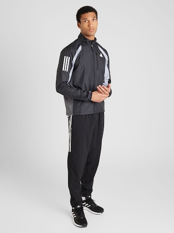 ADIDAS PERFORMANCE Athletic Jacket in Black