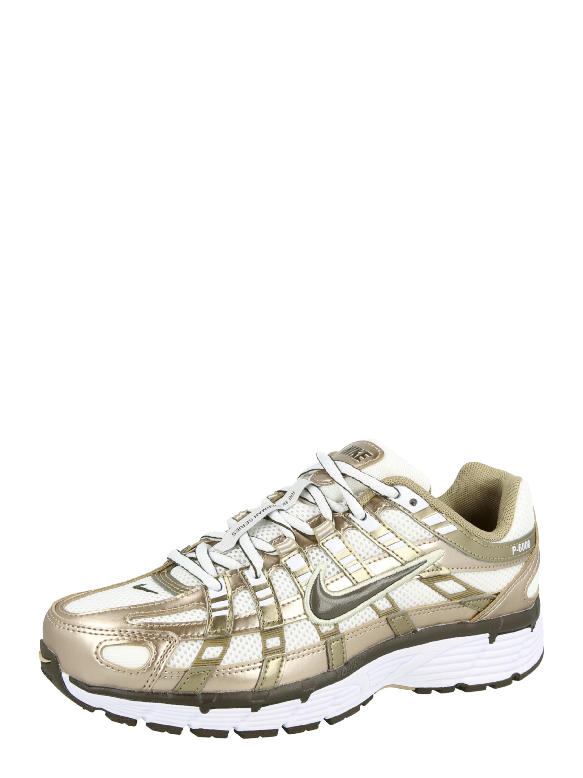 Nike Sportswear Platform trainers 'P-6000' in Beige: front