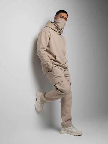 Manufaktur13 Tube Scarf 'Windbreaker' in Beige