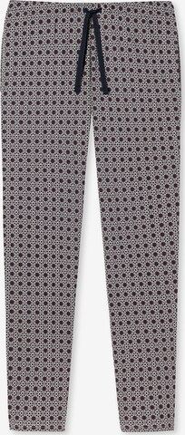 SCHIESSER Pajama Pants in Grey: front