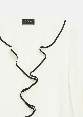 s.Oliver Blouse in Beige: voorkant