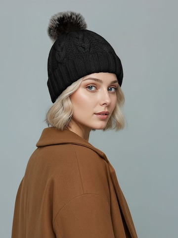Neverless Beanie 'Jule' in Black