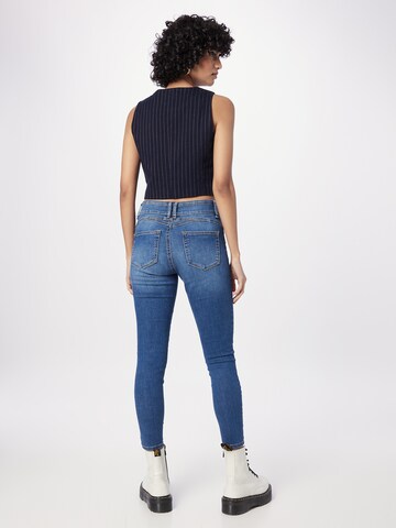 ONLY Skinny Jeans 'WAUW' in Blauw