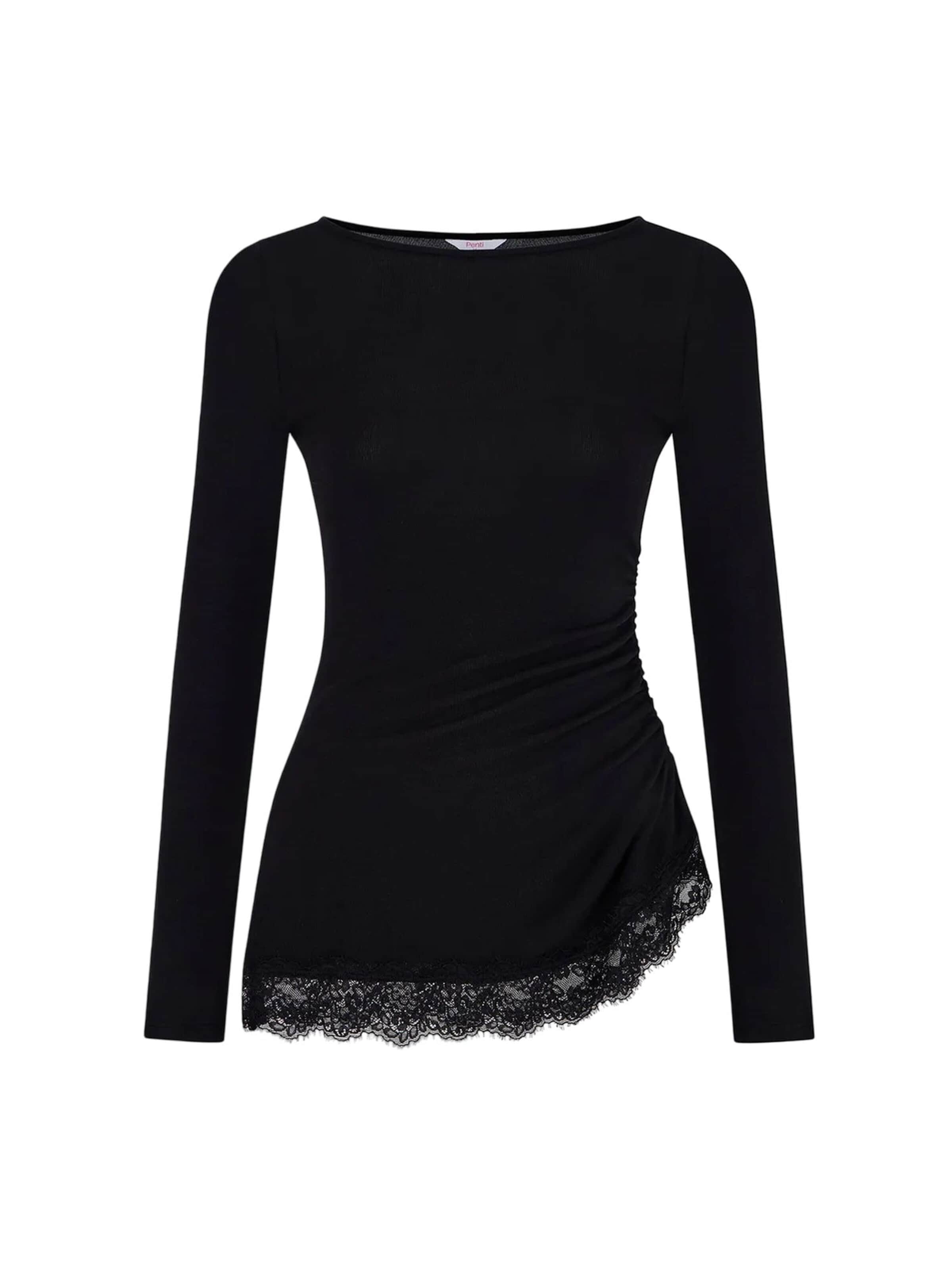 Penti Blouse 'Blusen' in Black: front