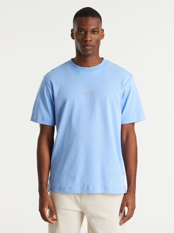 T-Shirt 'Flux' CHASIN' en bleu