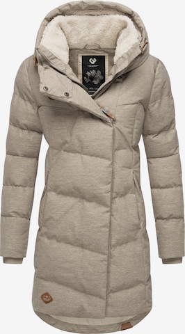 RagwearZimski kaput 'Pavla' - bež boja: prednji dio
