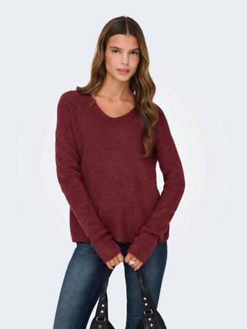 ONLY Pullover 'ONLCamilla' in Rot: Vorderseite