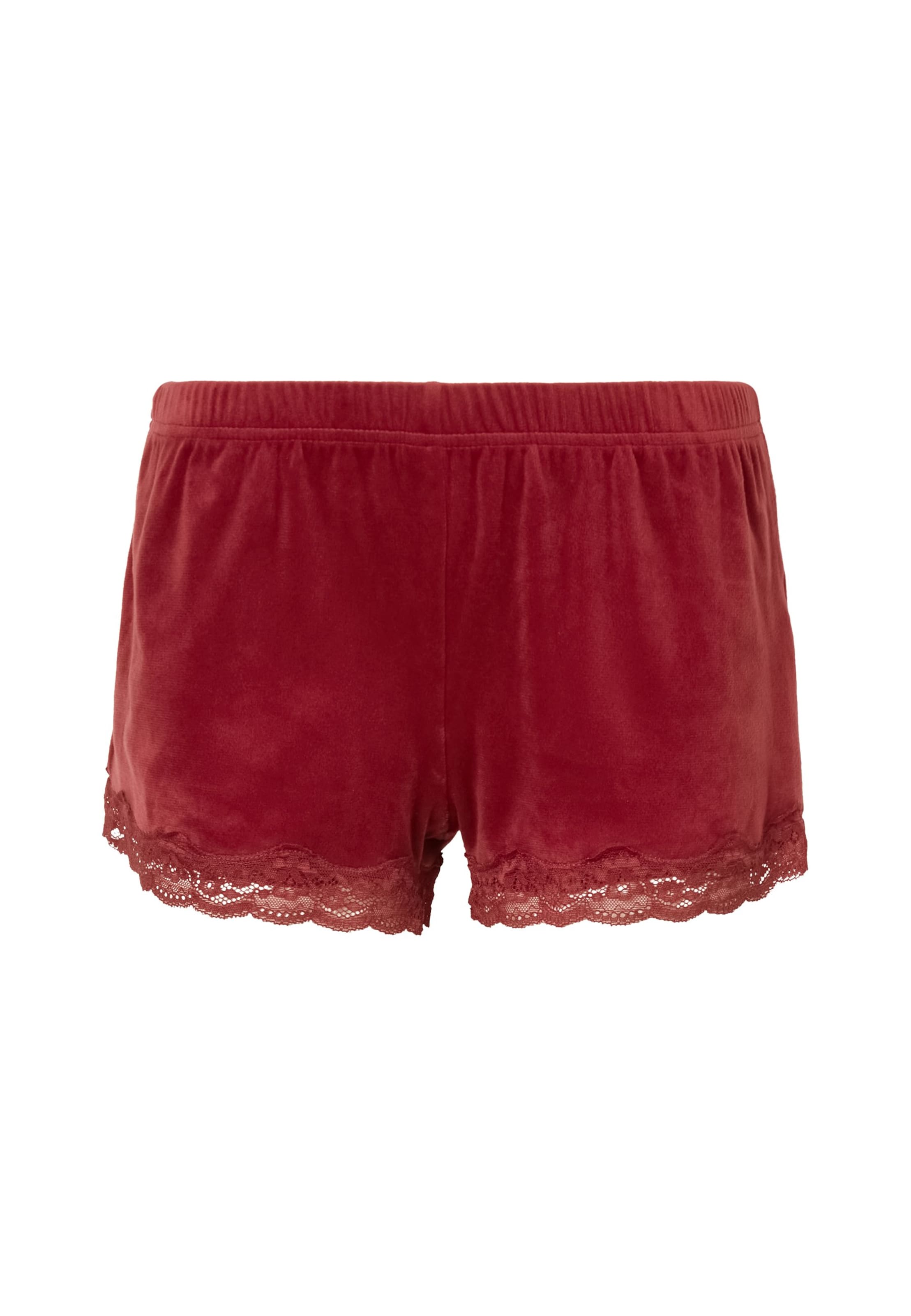 raudona Hunkemöller Pižama: priekis