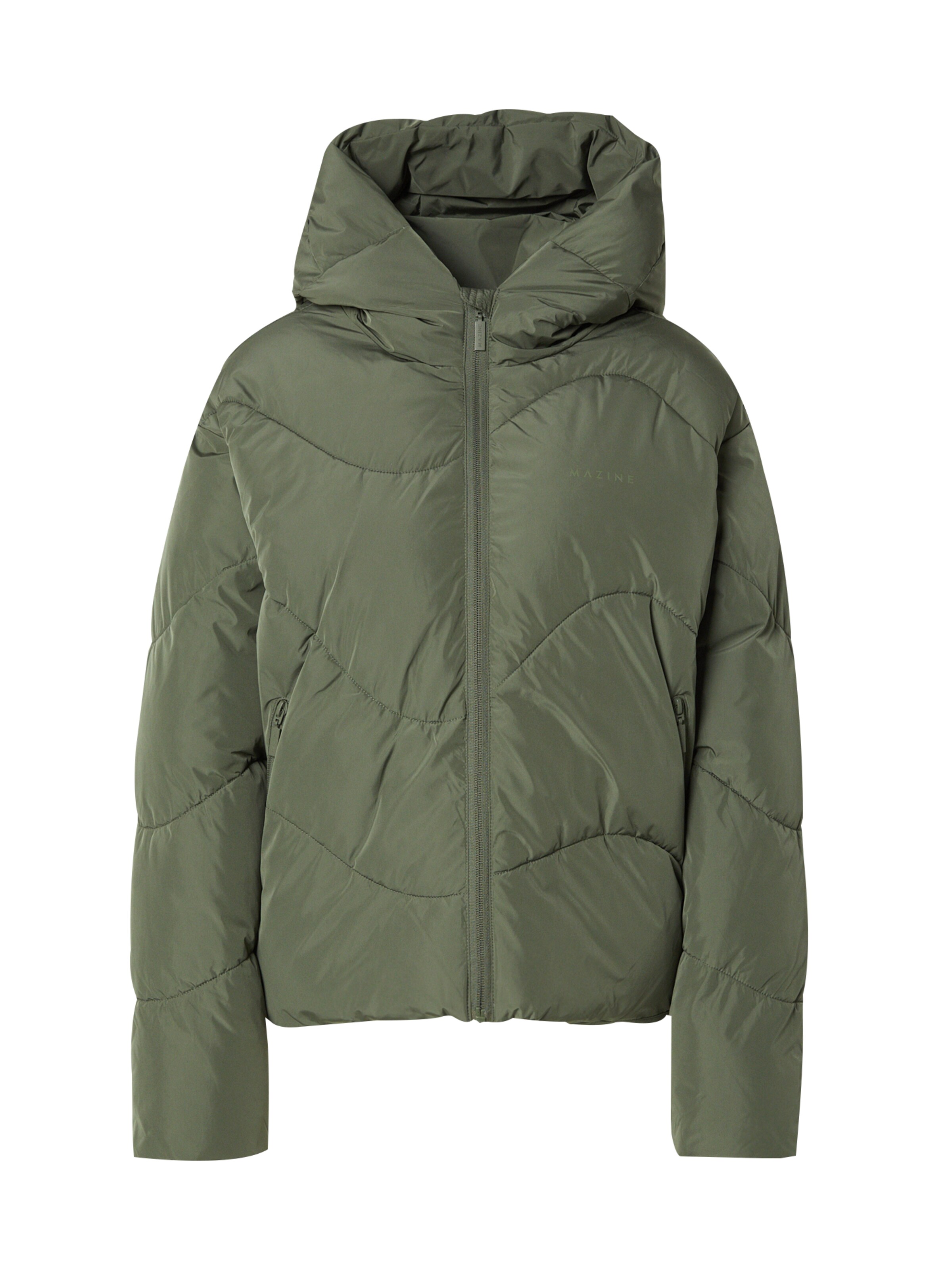 mazine Vinterjacka 'Dana' i grön: framsida