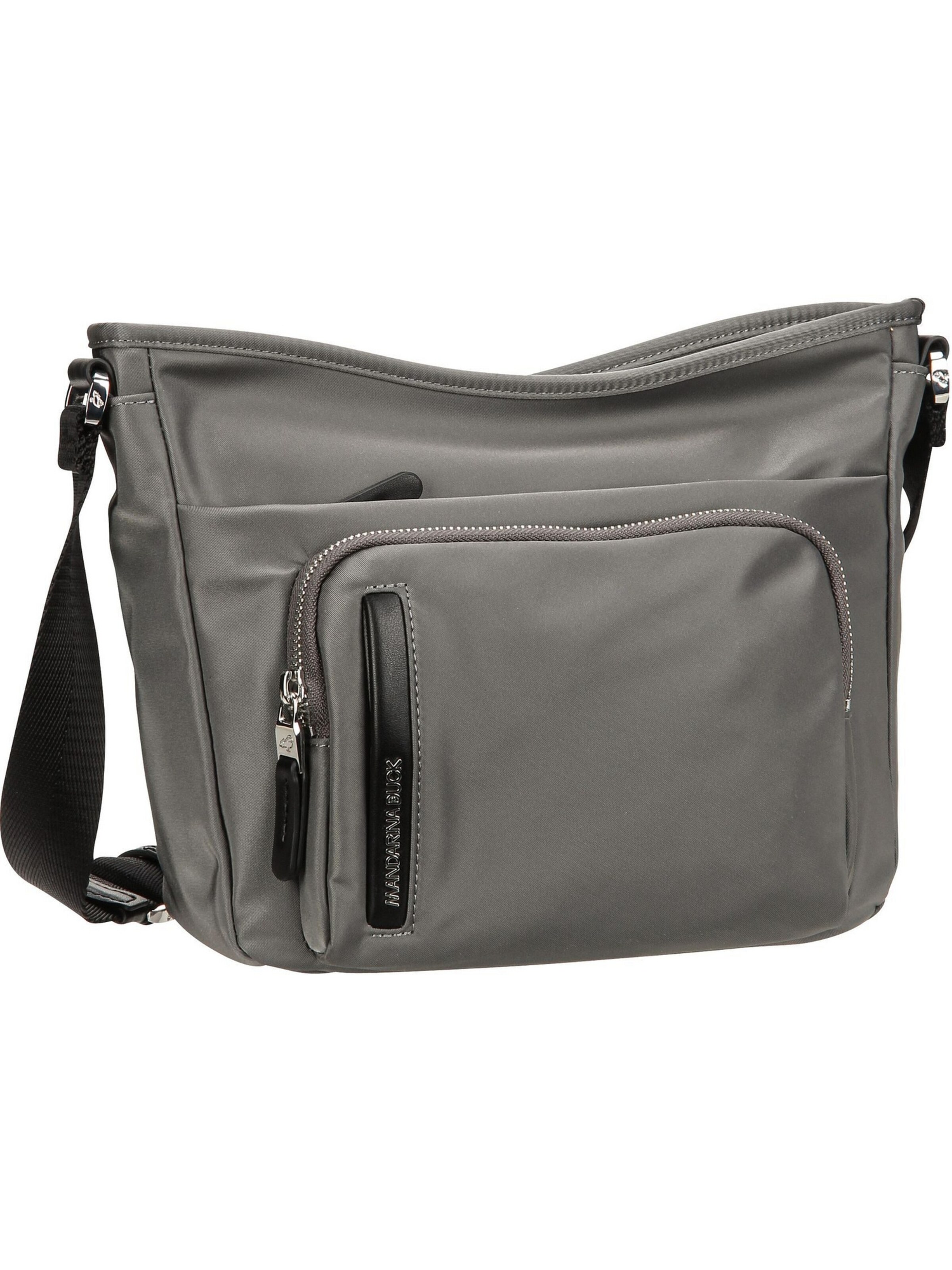 MANDARINA DUCK Crossbody Bag 'Hunter' in Grey: front
