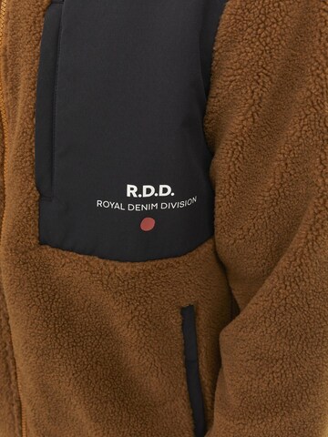 R.D.D. ROYAL DENIM DIVISION Fleece jacket in Brown