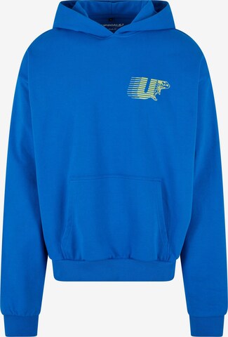 MT Upscale Sweatshirt 'Athletic Club' in Blauw: voorkant