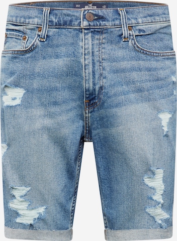 Regular Jean 'EMEA' HOLLISTER en bleu : devant