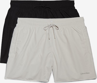 Calvin Klein Swimwear Uimashortsit värissä musta / valkoinen, Tuotenäkymä