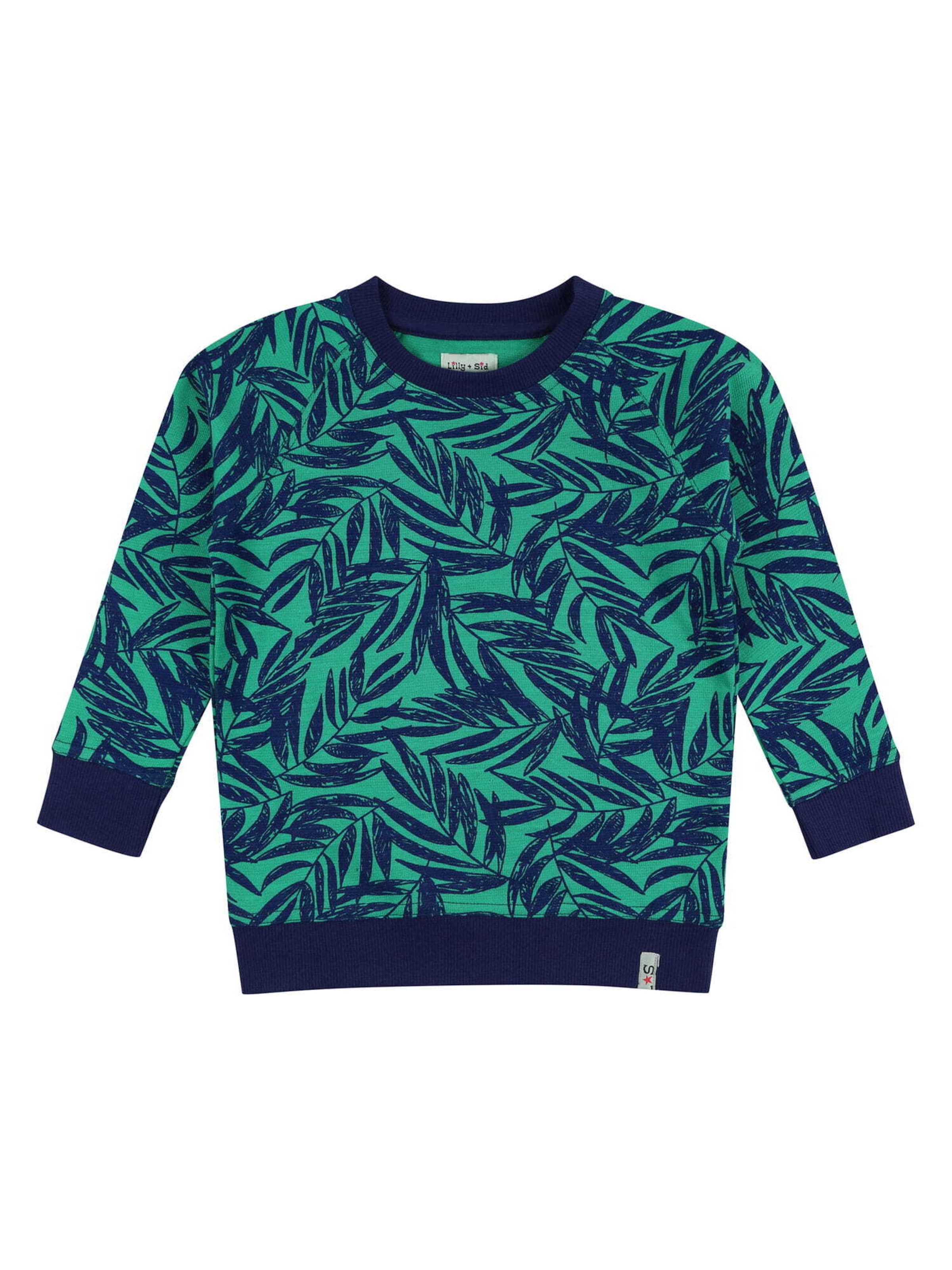 Lilly and Sid Sweater in Green: front