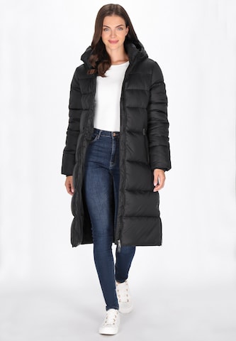 usha BLUE LABEL - Sobretudo de inverno em preto