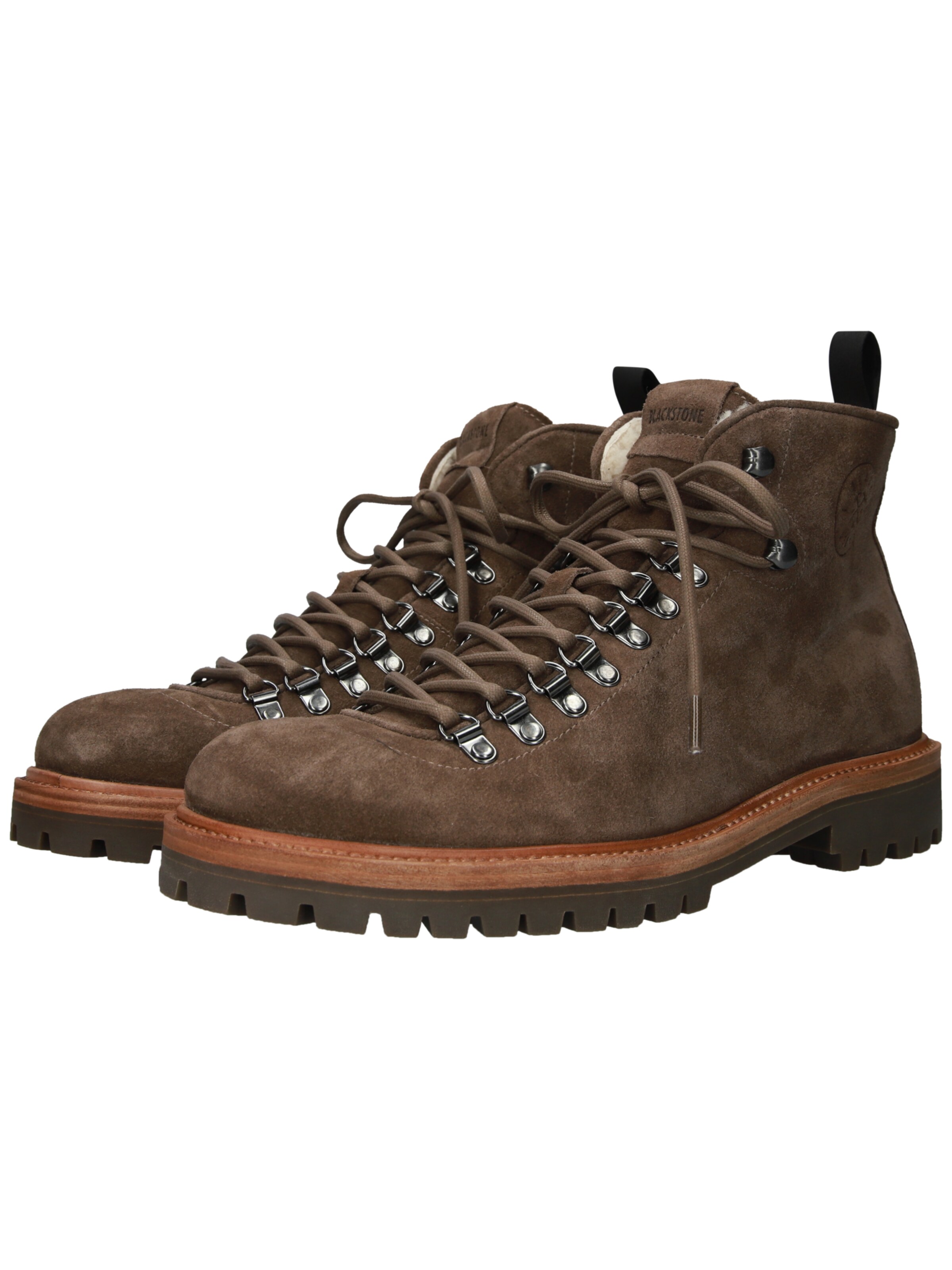 BLACKSTONE Lace-up boots 'Rock Tarrant EG567' in Brown