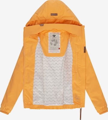 Ragwear Weatherproof jacket 'Dizzie' in Yellow