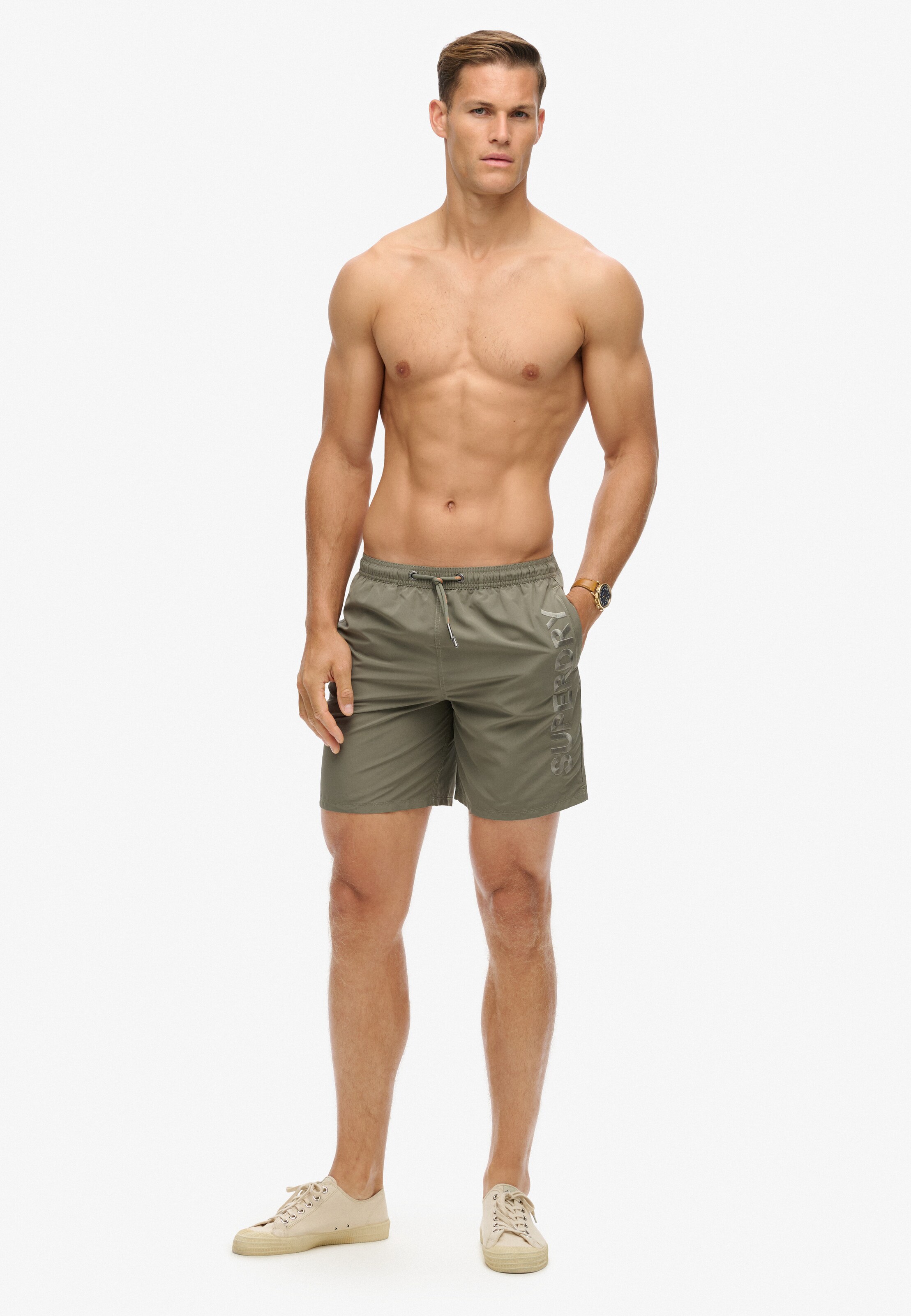 Shorts de bain Superdry en vert