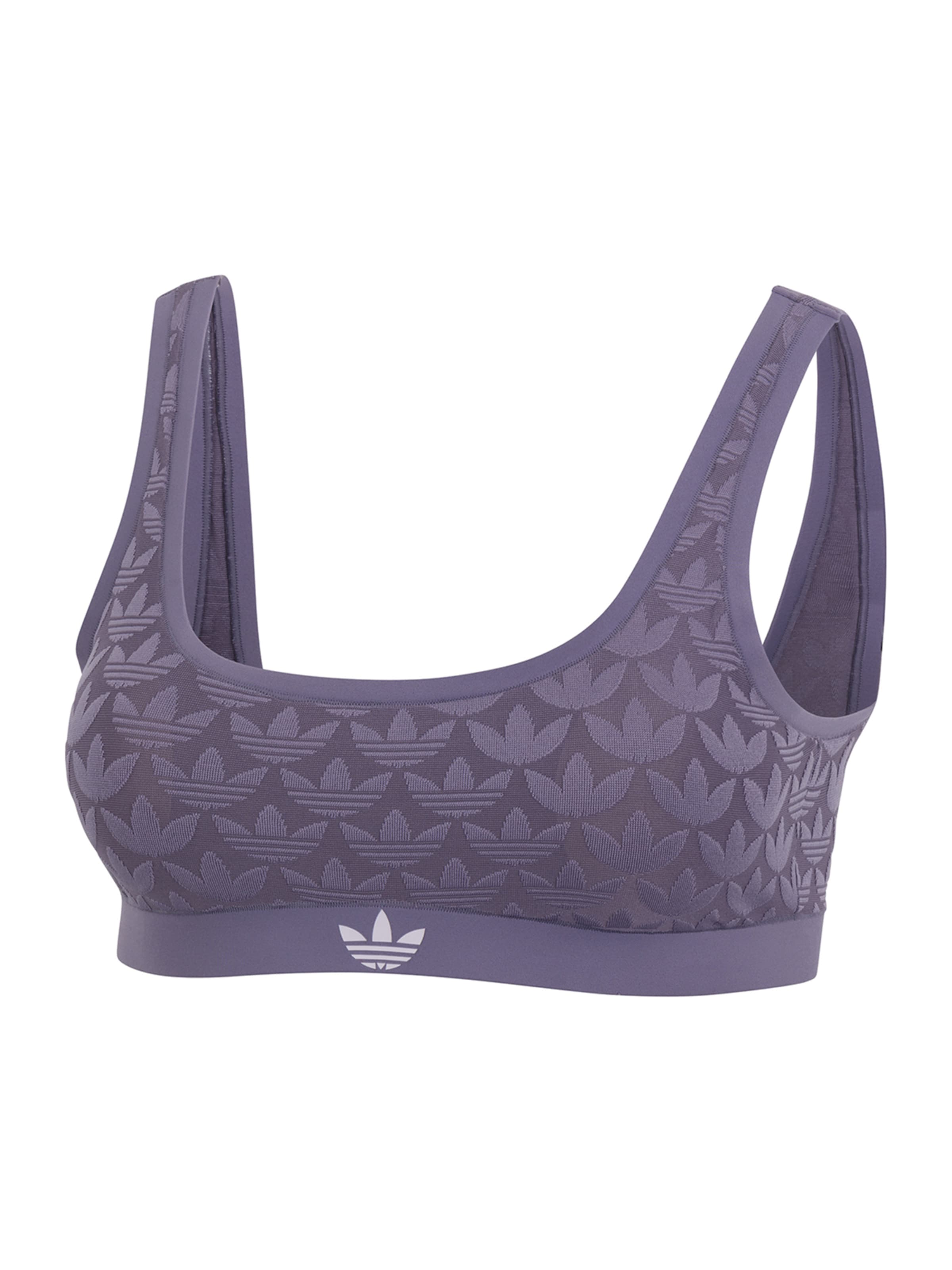 ADIDAS ORIGINALS Bustier BH in Lila: voorkant