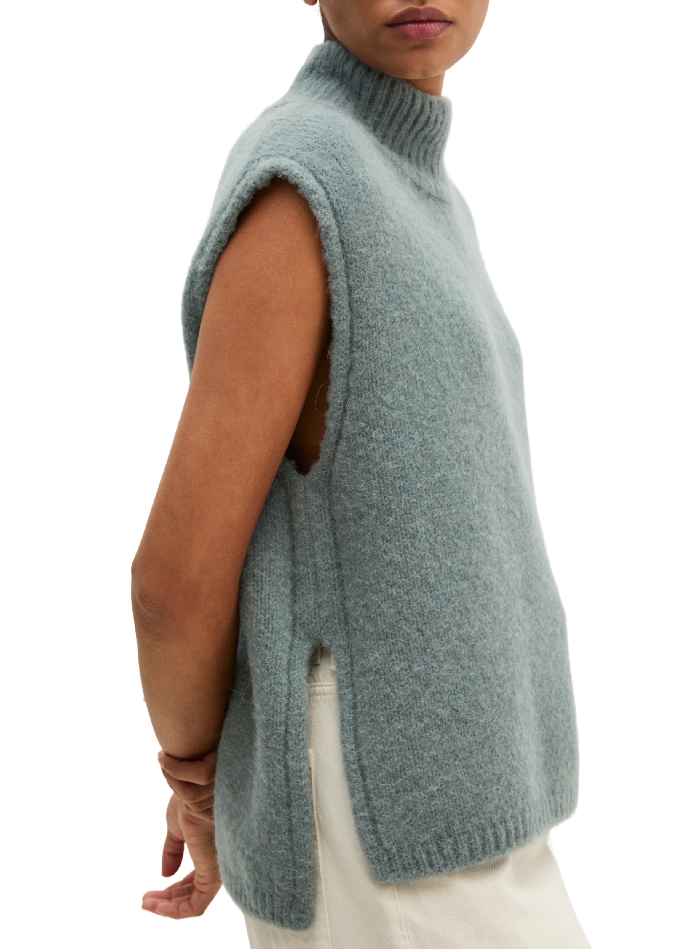Pull-over Marc O'Polo en gris : sur le côté
