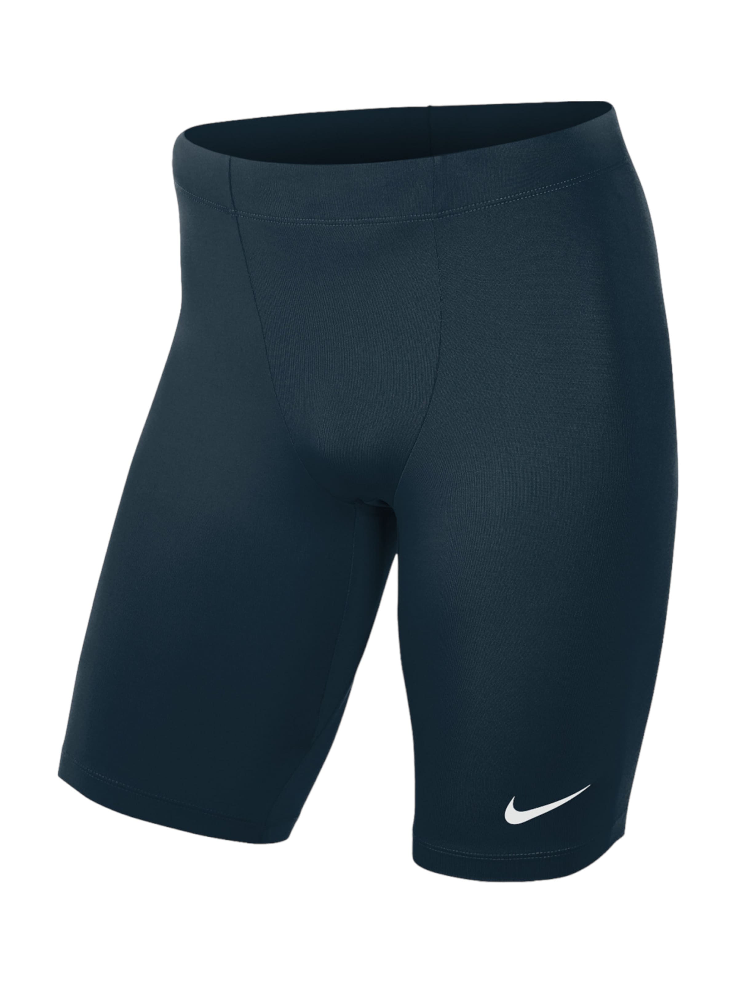 NIKE Skinny Sporthose in Blau: Vorderseite