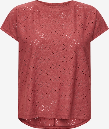 ONLY T-Shirt 'ONLMilla' in Rot: Vorderseite