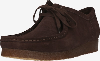CLARKS Mokassin 'Wallabee' in 44 in dunkelbraun, Produktansicht