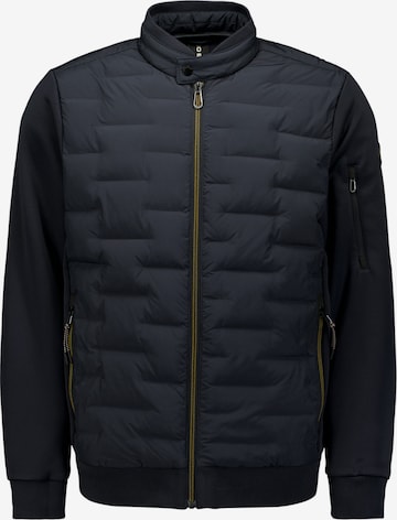 No Excess Tussenjas in Blauw: voorkant