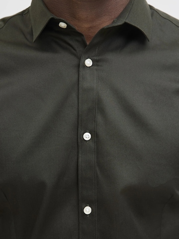 Slim fit Camicia di JACK & JONES in verde
