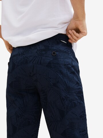 TOM TAILOR Regular Chino trousers in Blue