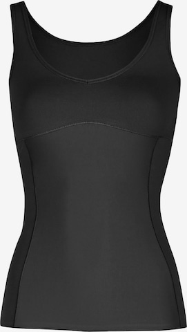 Nina von C. Shaping Top 'Cotton Shape' in Black: front