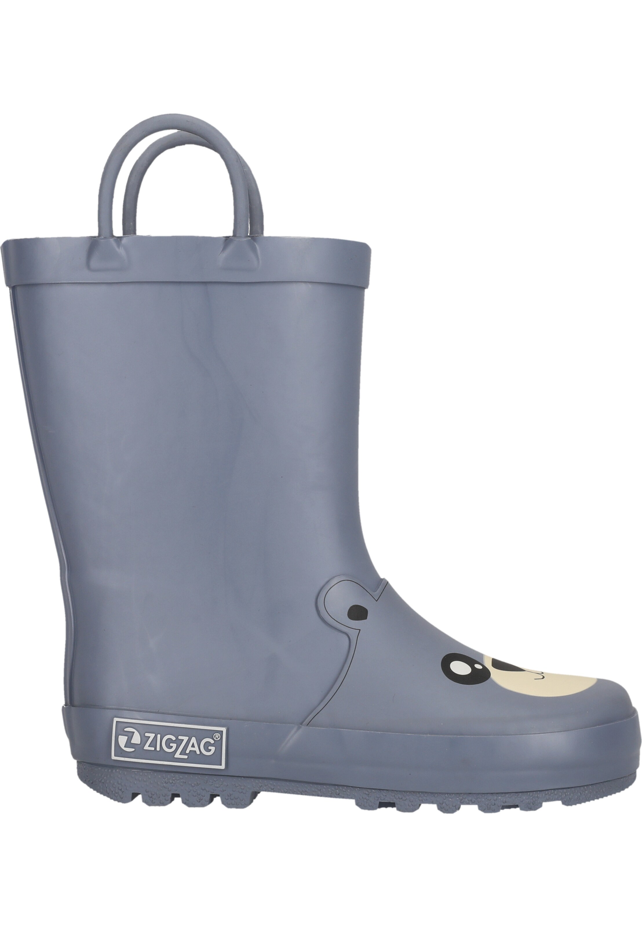 ZigZag Rubber Boots 'Solene' in Blue