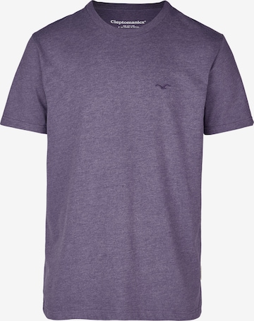 Cleptomanicx Shirt 'Ligull' in Purple: front