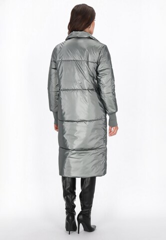 faina - Abrigo de invierno en verde