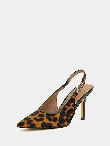 GUESS Slingpumps 'Nassha' in Braun