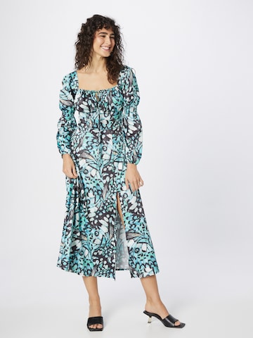 Robe Dorothy Perkins en bleu : devant