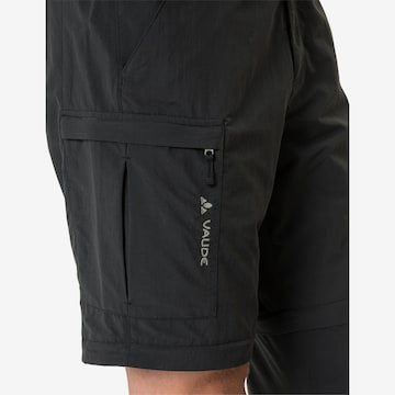 VAUDE Regular Workout Pants 'Farley' in Black